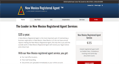 Desktop Screenshot of newmexicoregisteredagent.com